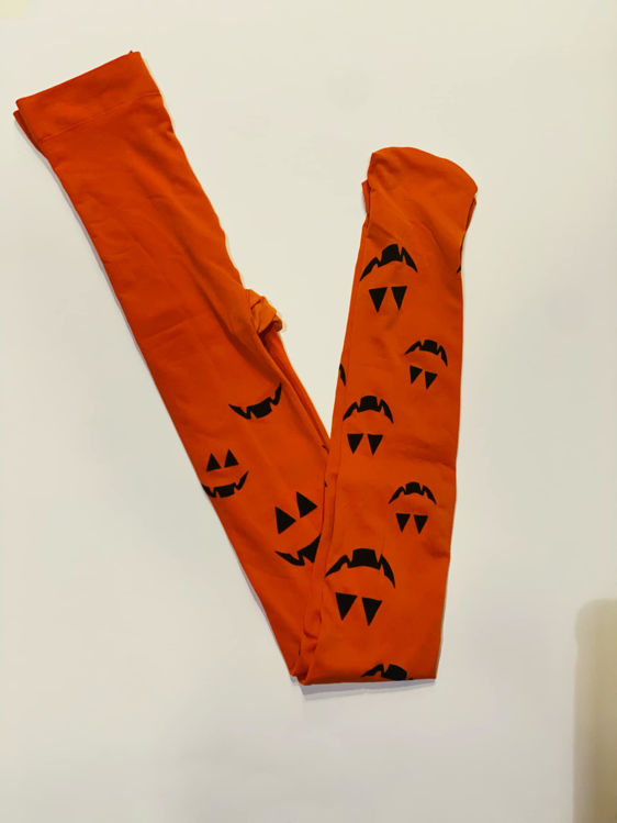 Picture of 136271 HOLLOWEEN ORANGE TIGHTS ( 8-12 YEARS )